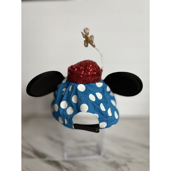 Disney Minnie Mouse Ears Hat Bundle: Headband + Baseball Caps, Polka Dot, Sequin - Picture 15 of 15